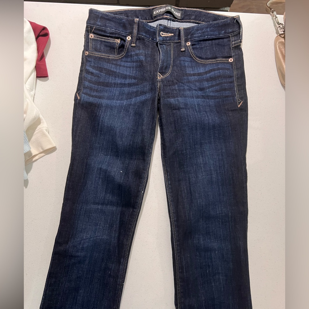 Skinny dark wash jeans